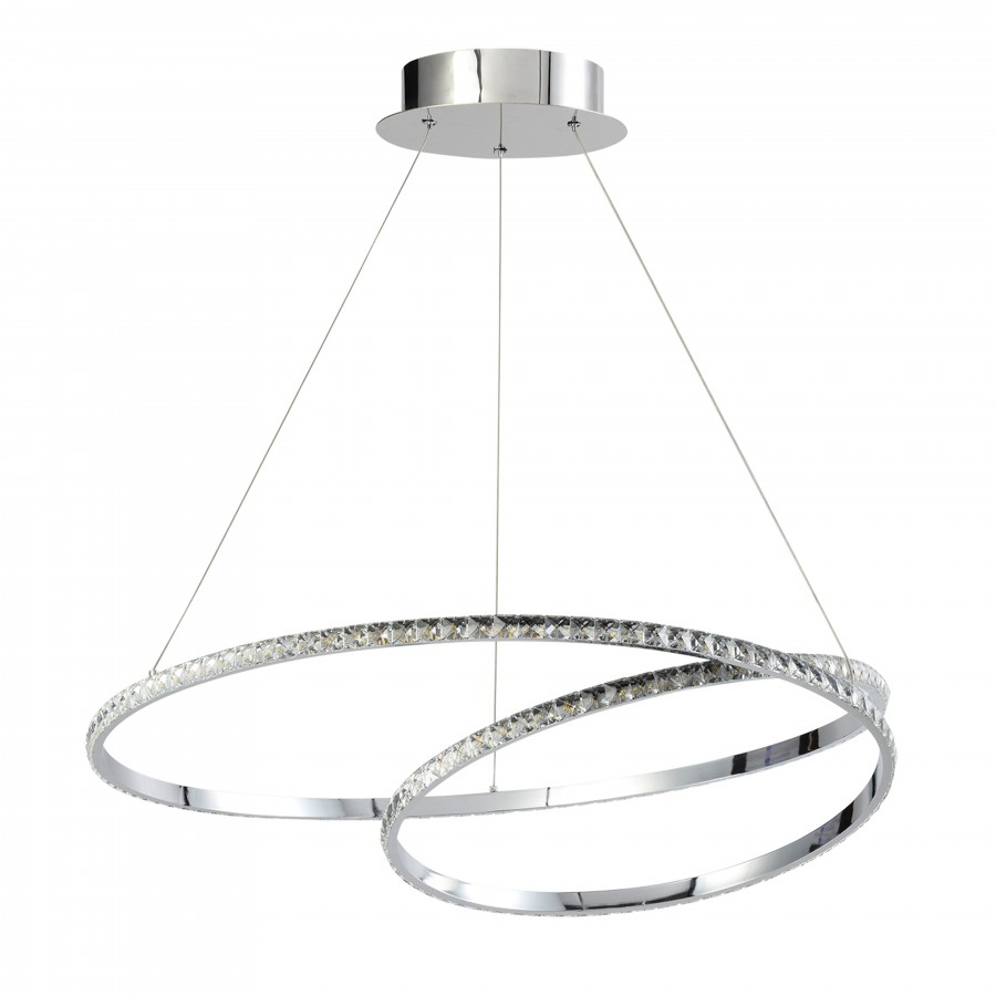 ΦΩΤΙΣΤΙΚΟ ΚΡΕΜΑΣΤΟ LED ΜΕ ΚΡΥΣΤΑΛΛΑ 80/80/120  GDB616F