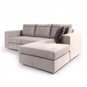 ΚΑΝΑΠΕΣ ΓΩΝΙΑ ΜΕ ΑΛΕΚΙΑΣΤΟ/ΑΔΙΑΒΡΟΧΟ ΥΦΑΣΜΑ 241x165  BERLIN