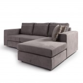 ΚΑΝΑΠΕΣ ΓΩΝΙΑ ΜΕ ΑΛΕΚΙΑΣΤΟ/ΑΔΙΑΒΡΟΧΟ ΥΦΑΣΜΑ 241x165  BERLIN