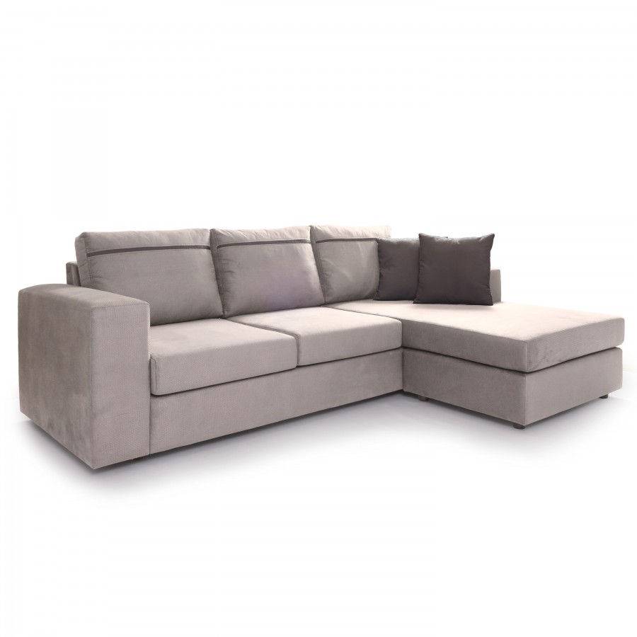 ΚΑΝΑΠΕΣ ΓΩΝΙΑ ΜΕ ΑΛΕΚΙΑΣΤΟ/ΑΔΙΑΒΡΟΧΟ ΥΦΑΣΜΑ 241x165  BERLIN