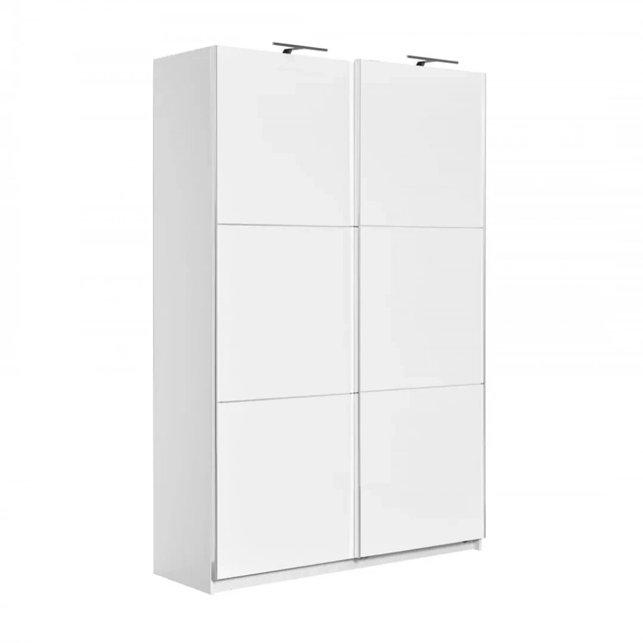 ELEGANCE 180 Συρόμενη ντουλάπα βαρέως τύπου, λευκό gloss - 320314