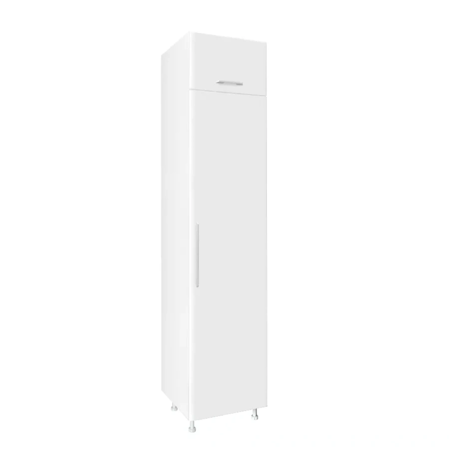 IN MDF FRIZ60 Ντουλάπι στήλη εντοιχιζόμενου ψυγείου λευκό gloss - KFRIZB14