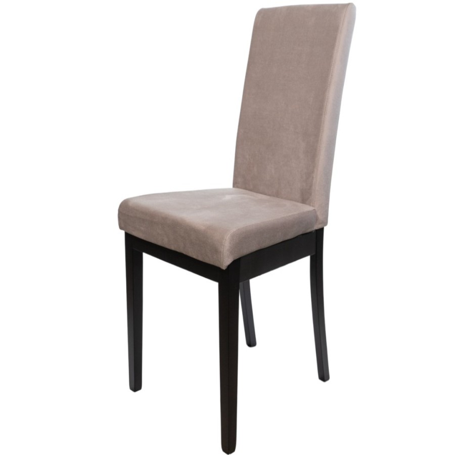 Ετοιμοπαράδοτη καρέκλα BM-Diva σε μαύρο και Μπεζ ύφασμα - BMDIVABCASTEL
